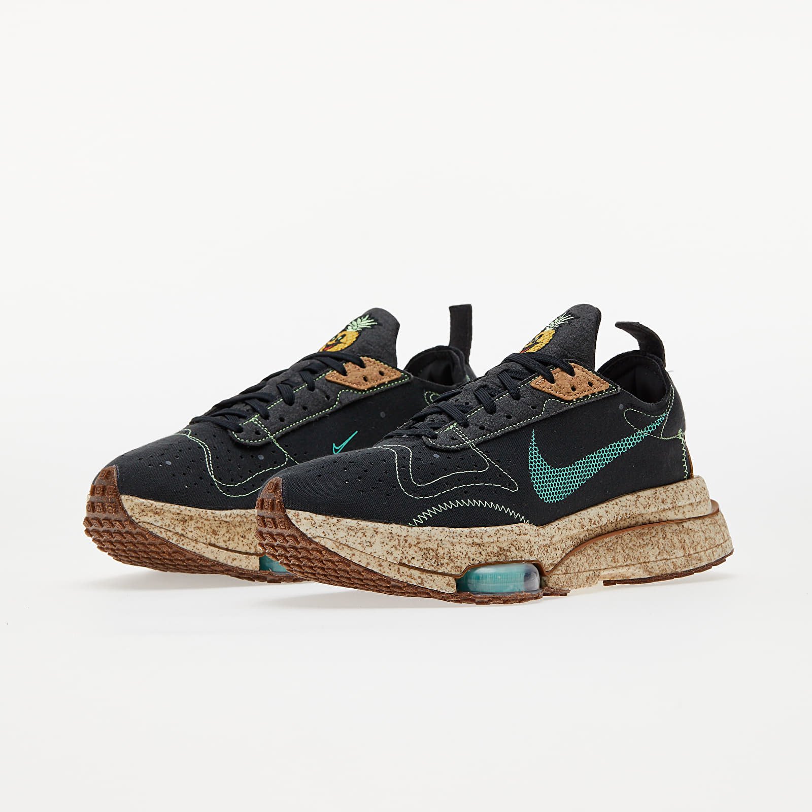 Încălțăminte și sneakerși pentru bărbați Nike Air Zoom-Type Premium Black/ Green Glow-Lime Glow