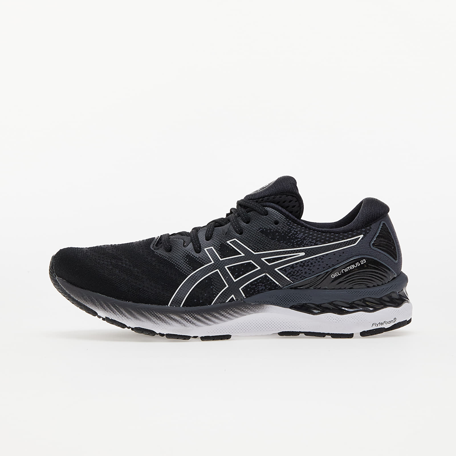 Sko til mænd Asics Gel-Nimbus 23 Black/ White
