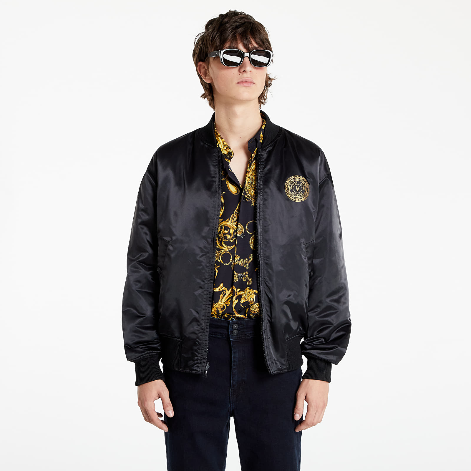 Giacche Versace Jeans Couture Giubbotto  Black/ Gold
