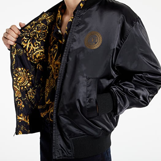 Jackets Versace Jeans Couture Giubbotto Black Gold Footshop
