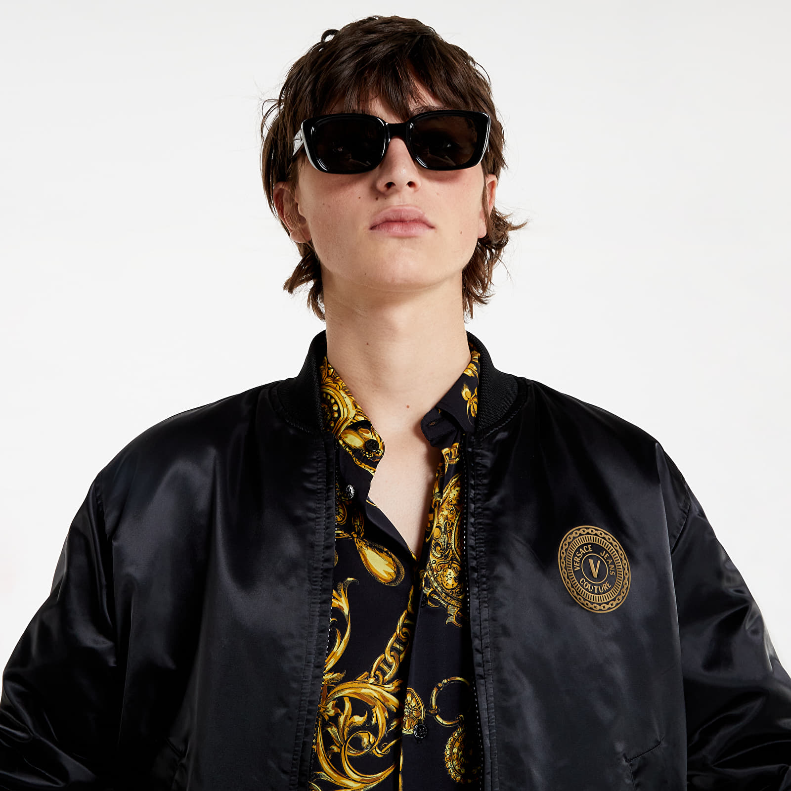 Giacche Versace Jeans Couture Giubbotto  Black/ Gold