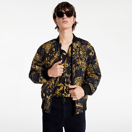 Jackets Versace Jeans Couture Giubbotto Black Gold Footshop