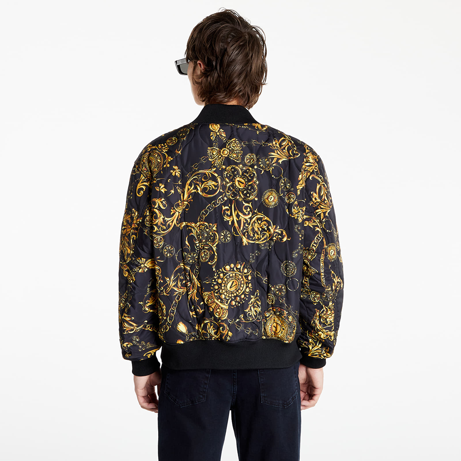 Giacche Versace Jeans Couture Giubbotto  Black/ Gold