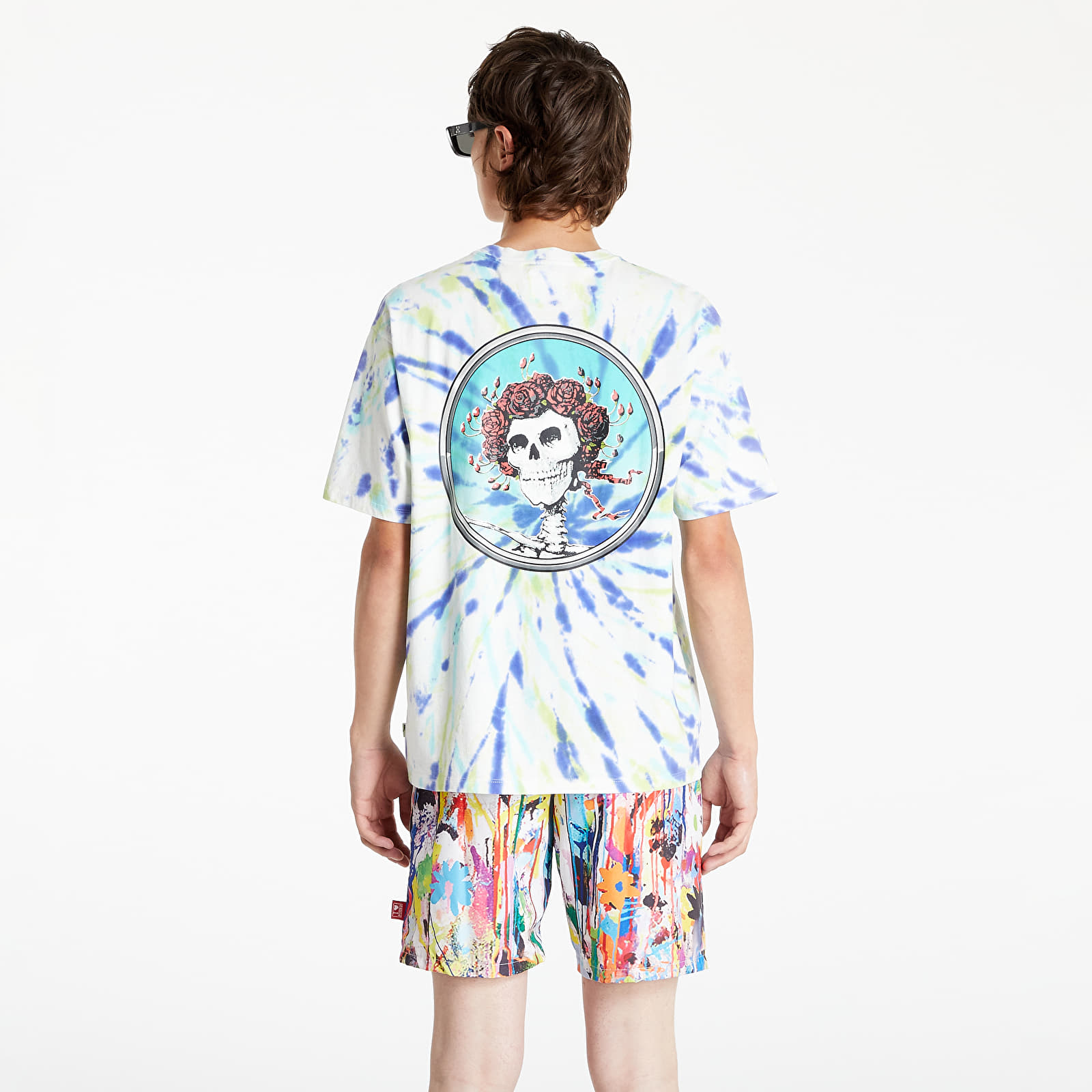 T-skjorter Levi's® x Grateful Dead Graphic Tee White/ Blue Tie Dye
