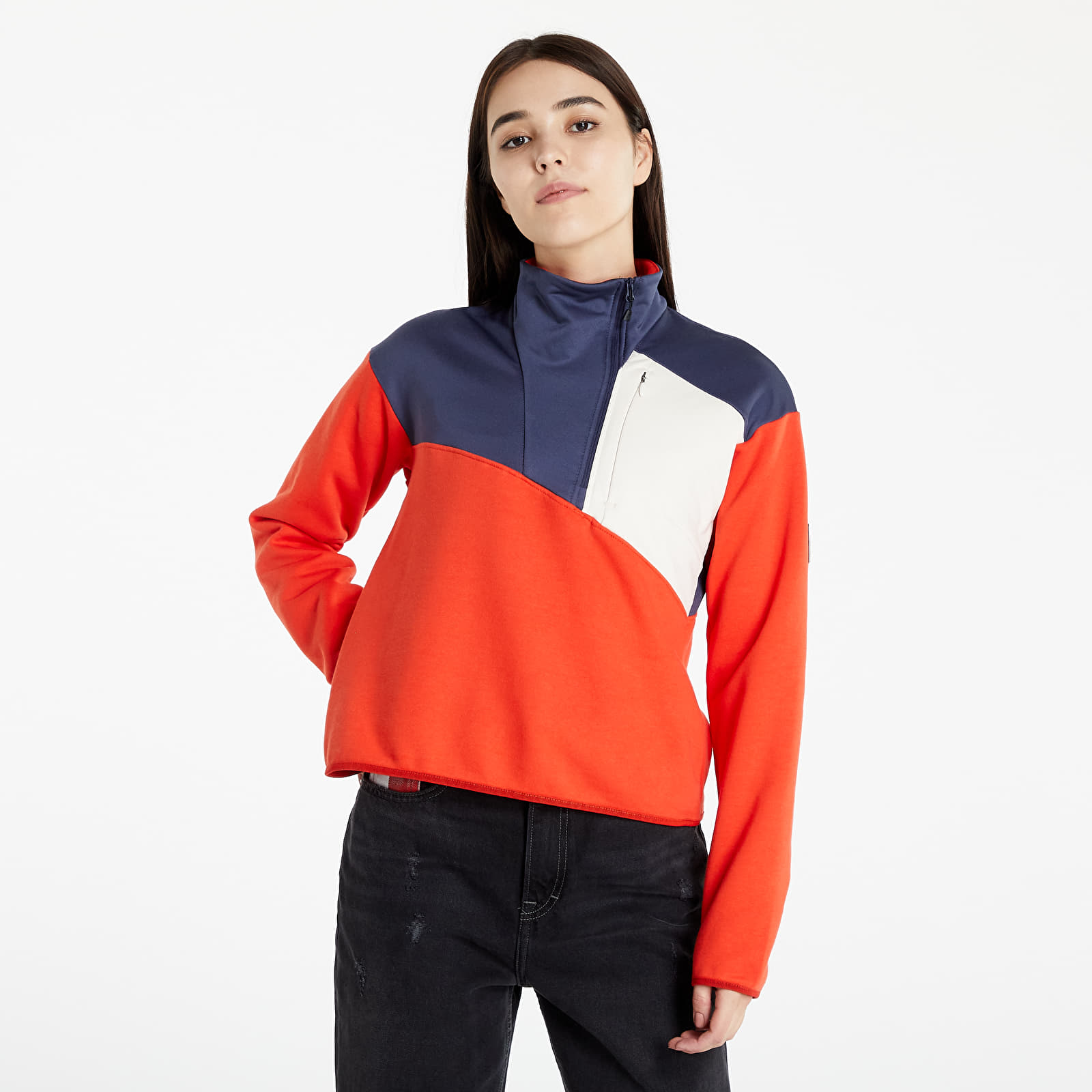 columbia women's lodge hybrid pullover