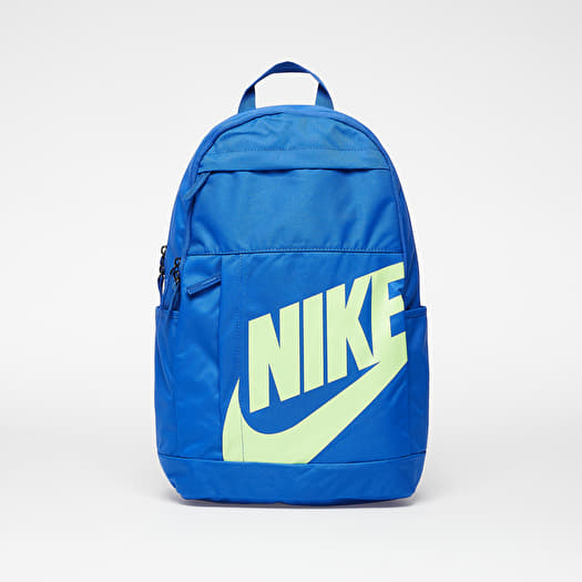 Royal blue nike backpack top