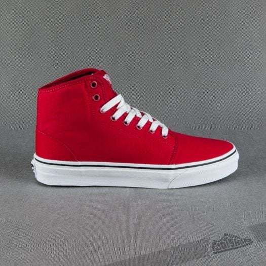 Men s shoes Vans 106 Hi Red True White Footshop