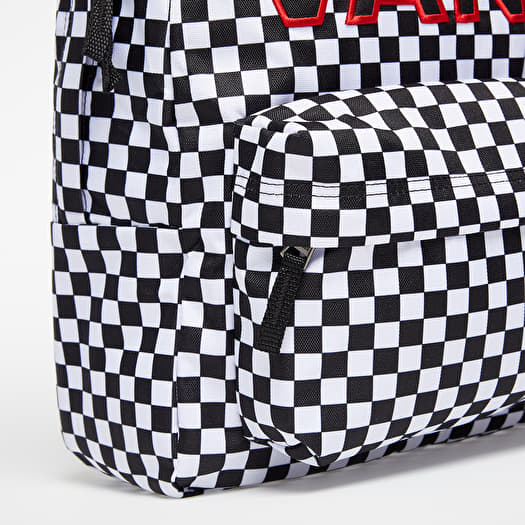 Vans realm backpack black white checkerboard new arrivals