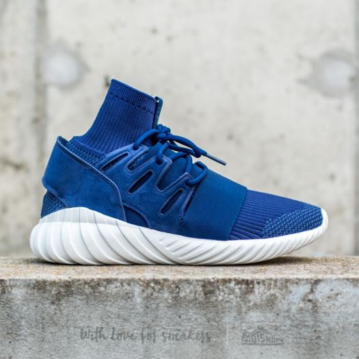 adidas Tubular Doom Primeknit Dark Brown Night Marine