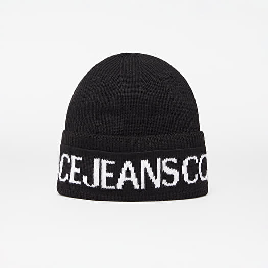 Hats Versace Jeans Couture Beanie Black White Footshop