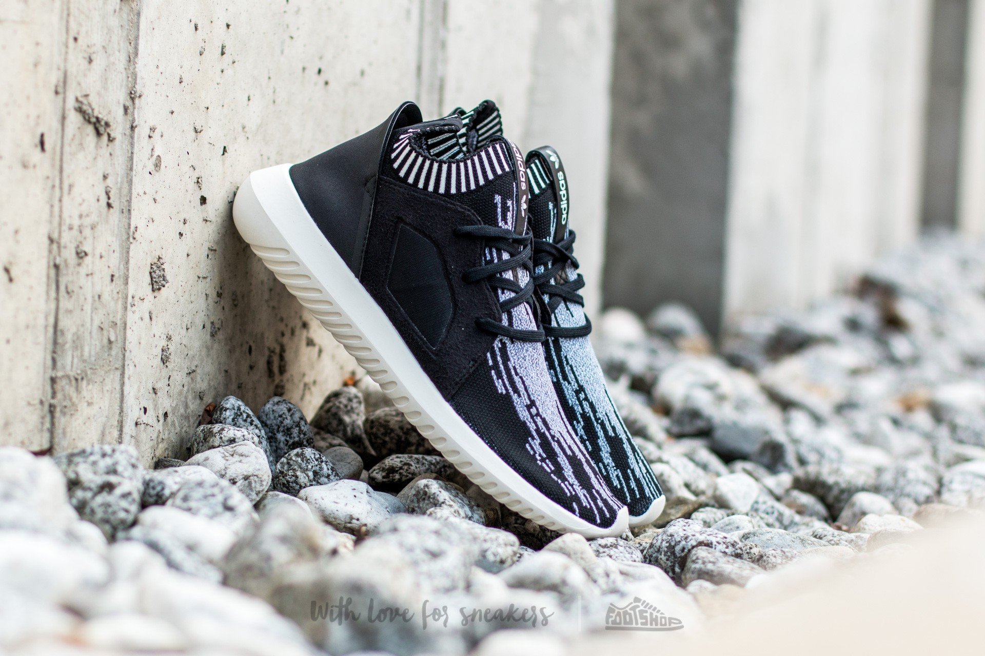 Scarpe donna adidas W Tubular Defiant Primeknit Core Black Core Black Footshop