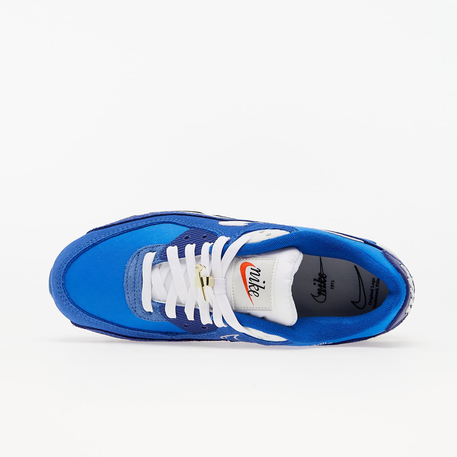 Zapatillas Hombre Nike Air Max 90 SE Signal Blue/ White-Game Royal