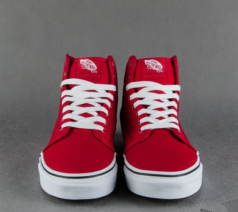 Vans 106 hi best sale red