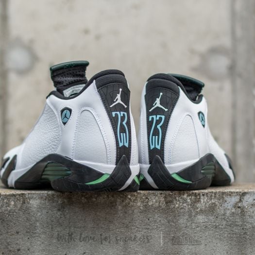 Air jordan 14 retro oxidized green cheap