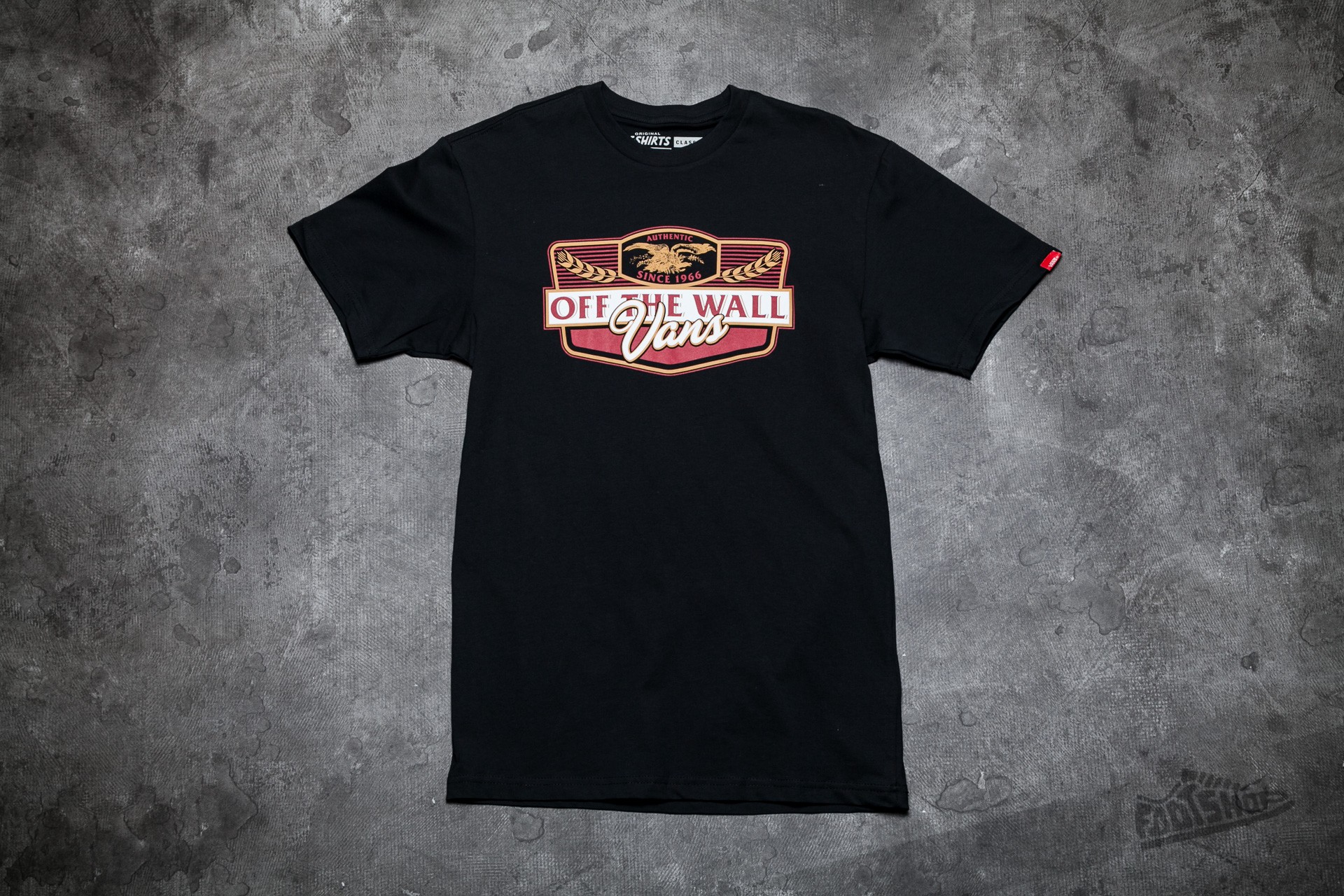 T-shirt Vans Off The Wall Ale Tee Black