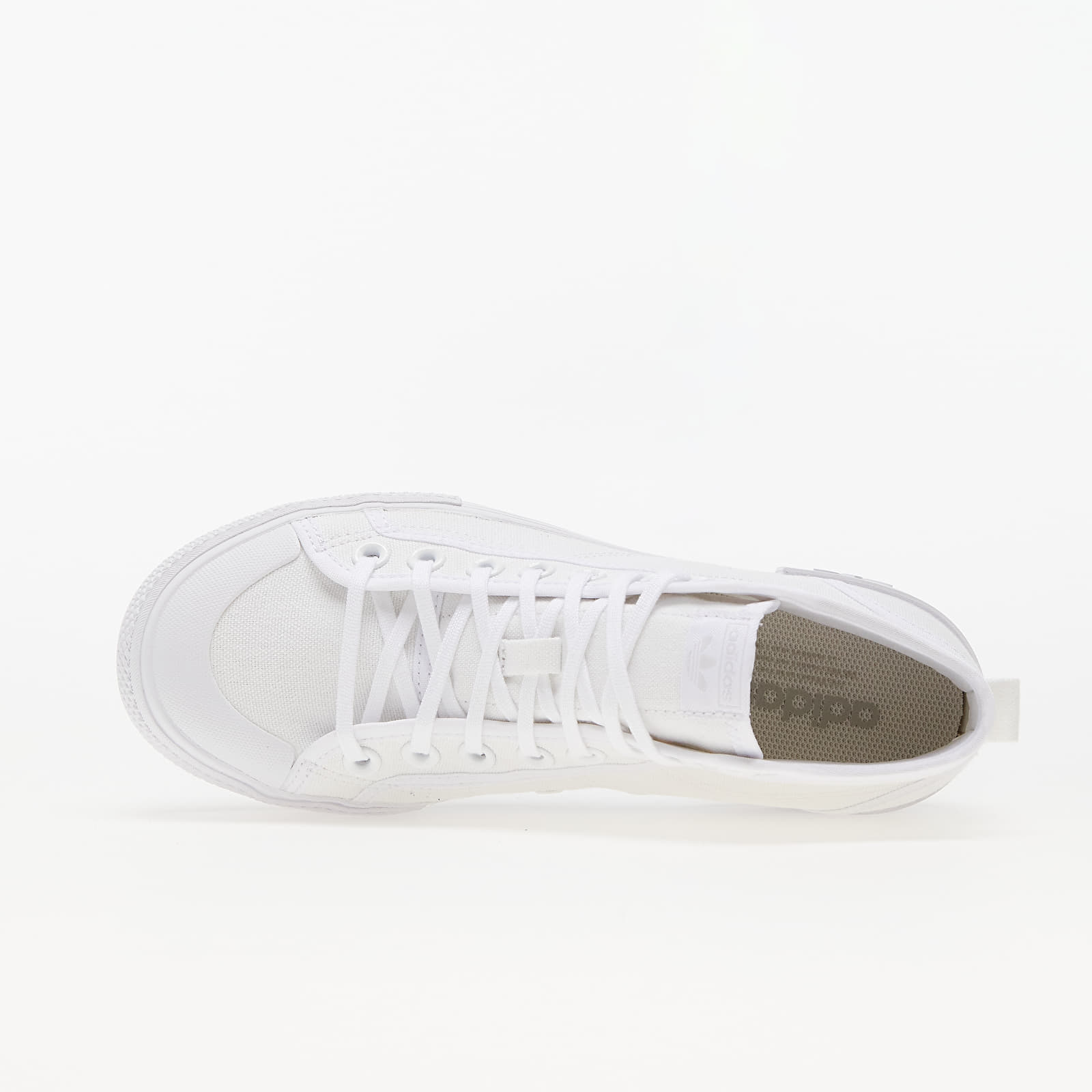 Damen Sneaker und Schuhe adidas Nizza Trek W Ftw White/ Gum3/ Grey One