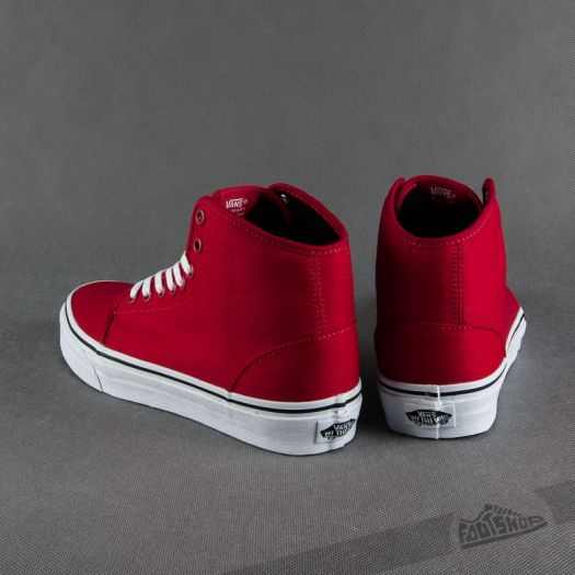 Men s shoes Vans 106 Hi Red True White Footshop