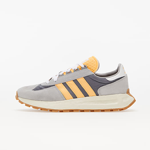 Gray and orange adidas shoes hot sale
