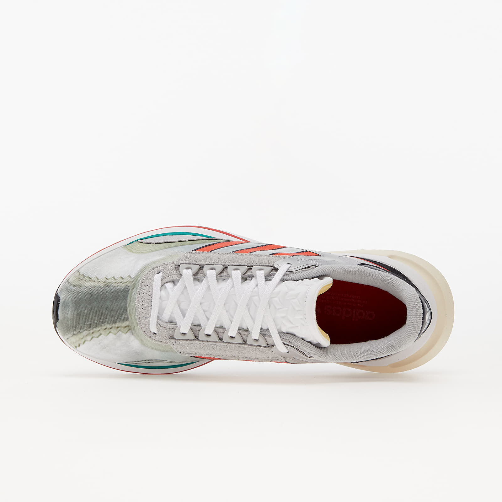 Women's shoes adidas Valerance W Silver Metallic/ Solar Red/ Legend Ink