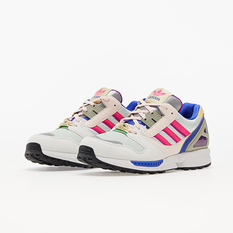 Women's shoes adidas ZX 8000 W Crystal White/ Dash Green/ Shock