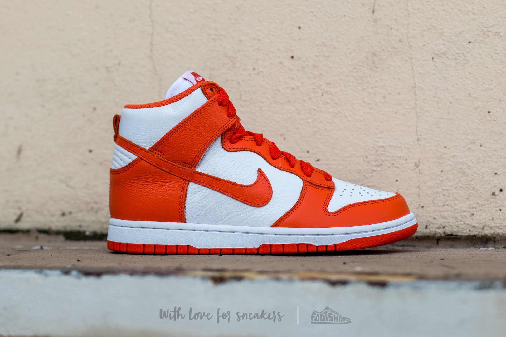 Pánske tenisky a topánky Nike Dunk Retro QS White/ Orange Blaze 