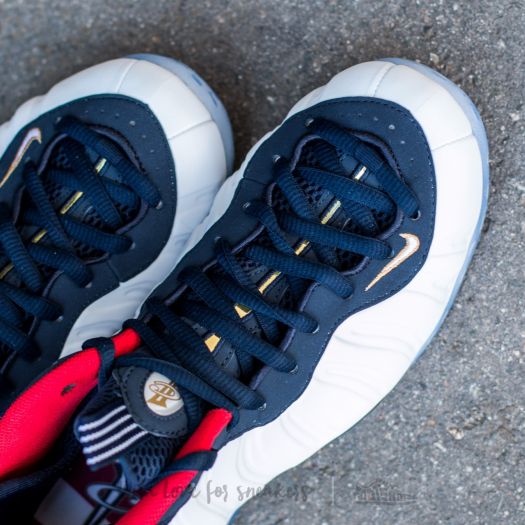 red blue and white foams