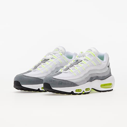 Nike Air Max 95 White Black Cool Grey Wolf Grey Footshop