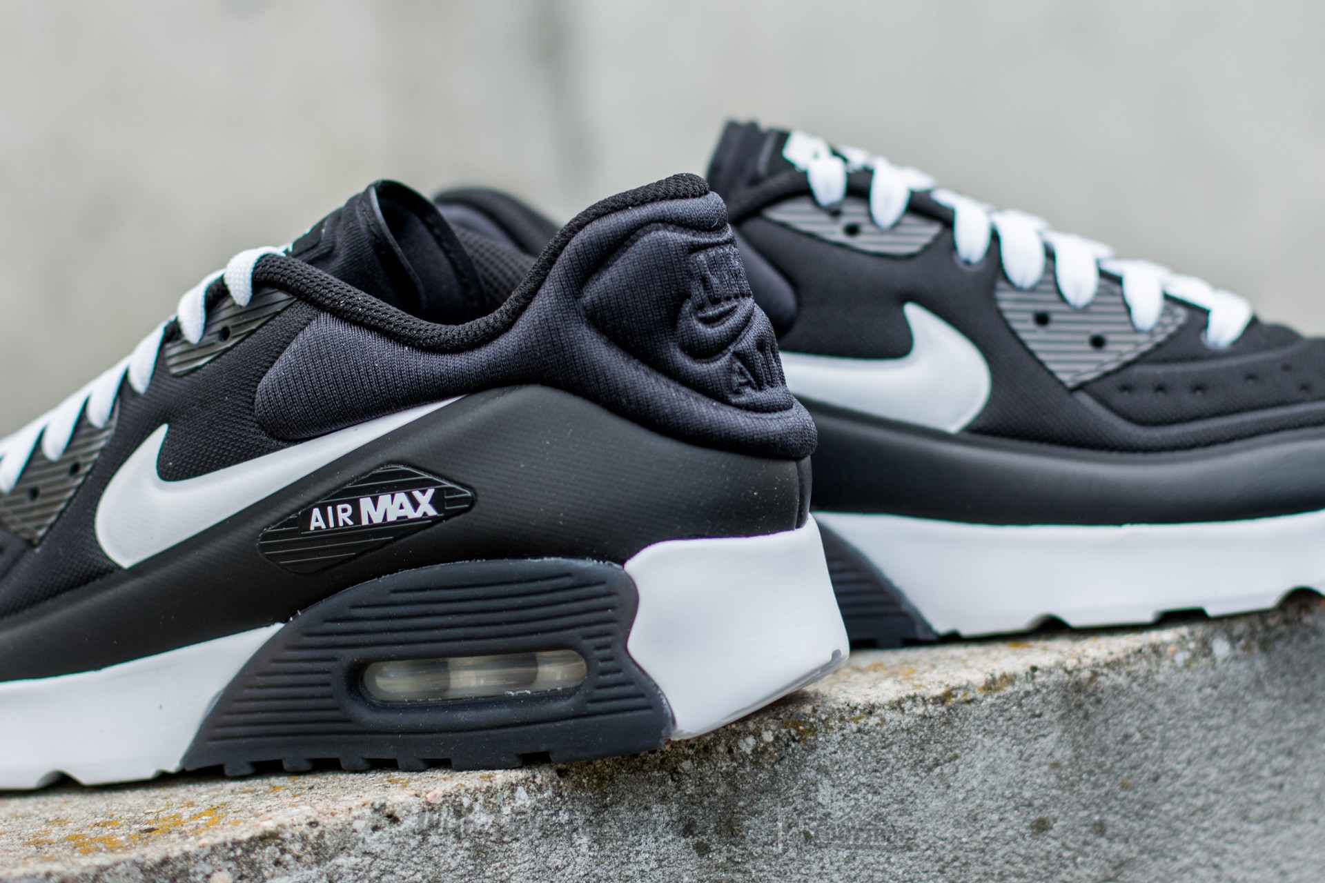 Nike air max 90 ultra se black white sales