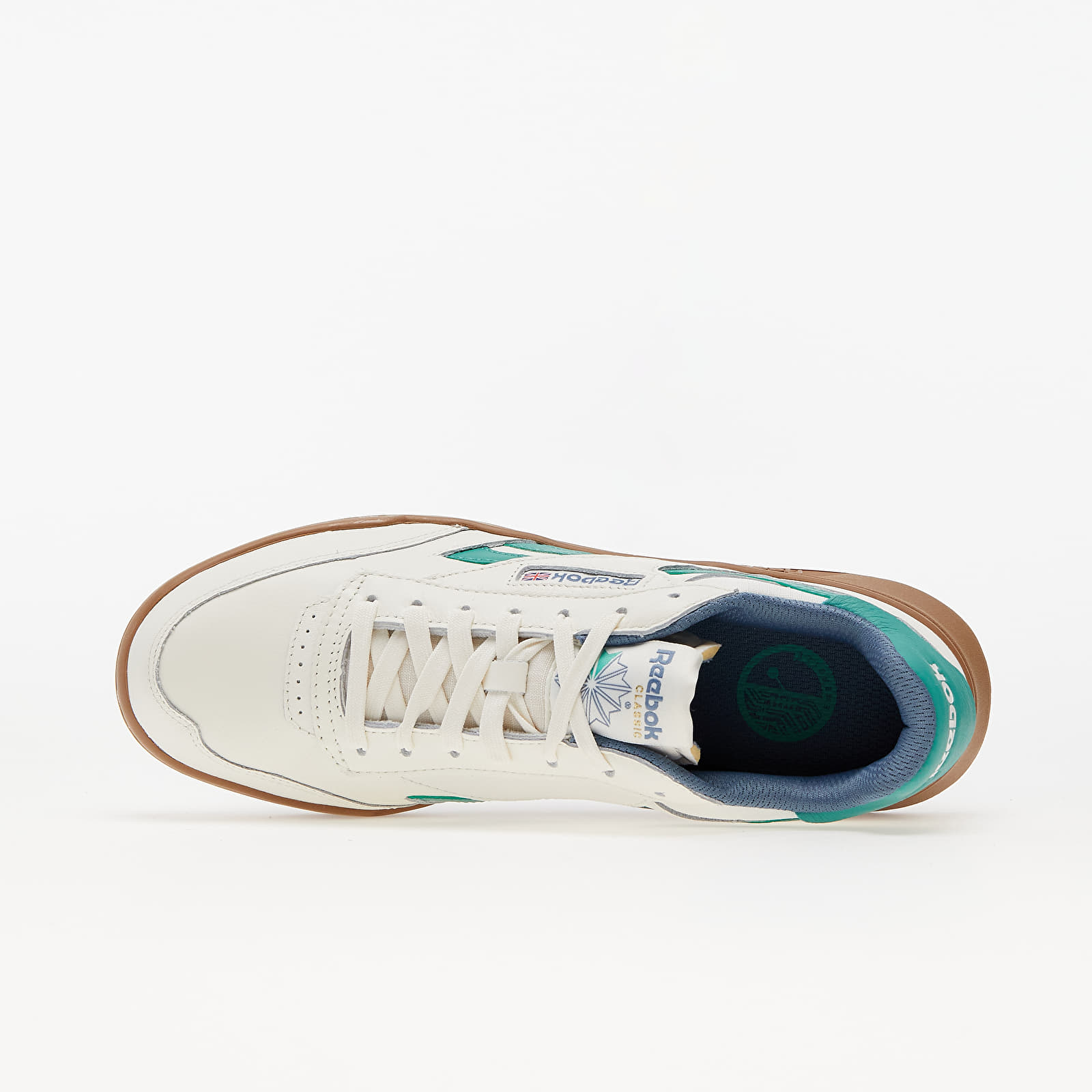 Reebok club c 85 shop chalk heritage teal cool shadow