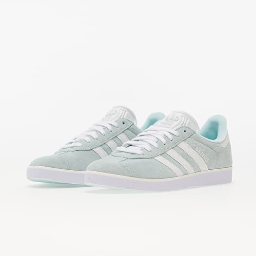 Women s shoes adidas Gazelle W Halo Mint Core White Silver Metallic Footshop