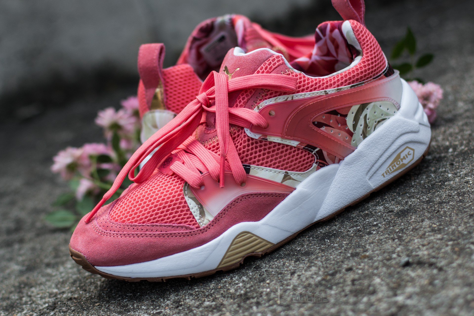 Puma blaze trinomic rose sales