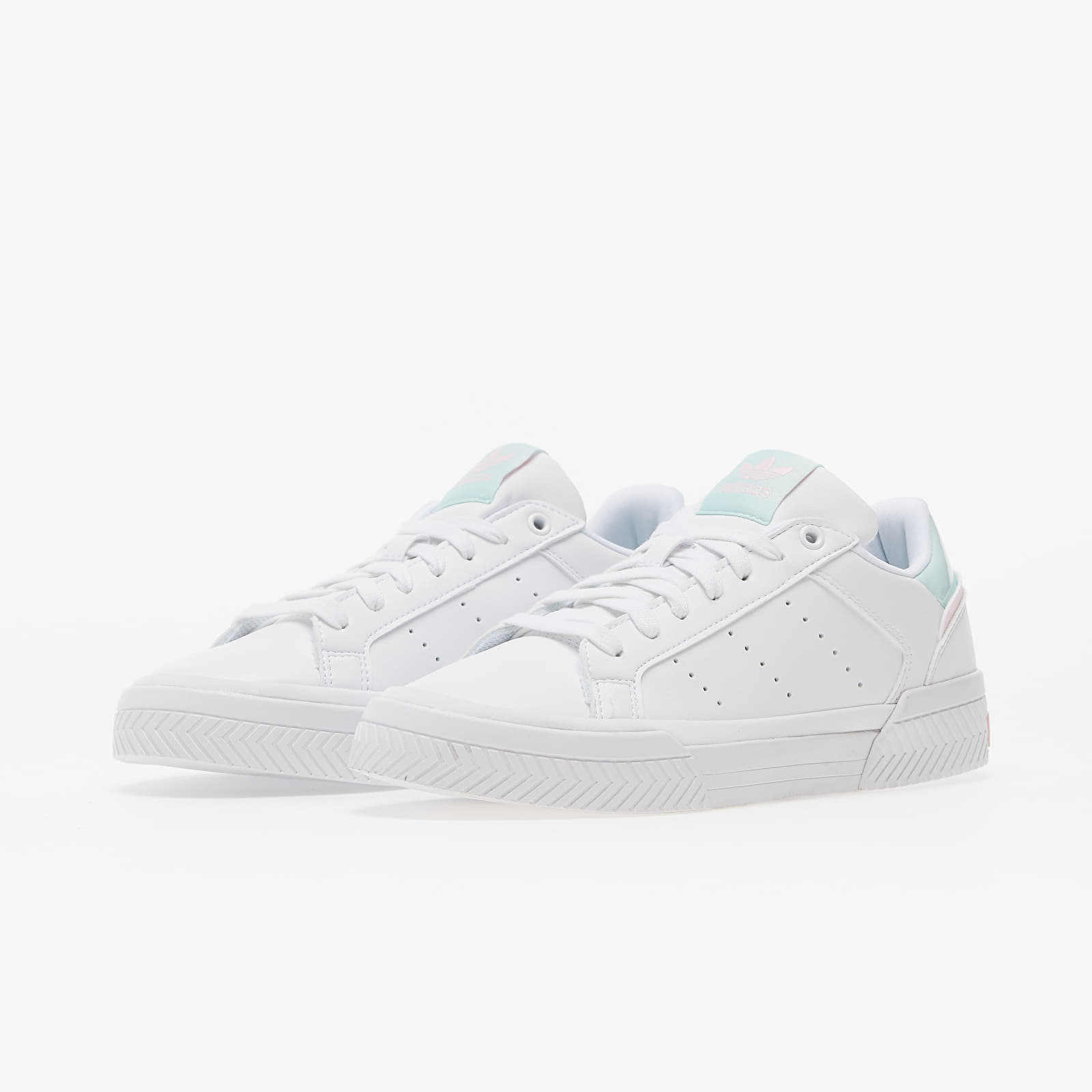 Sapatos de mulher adidas Court Tourino W Ftw White/ Ftw White/ Halo Mint