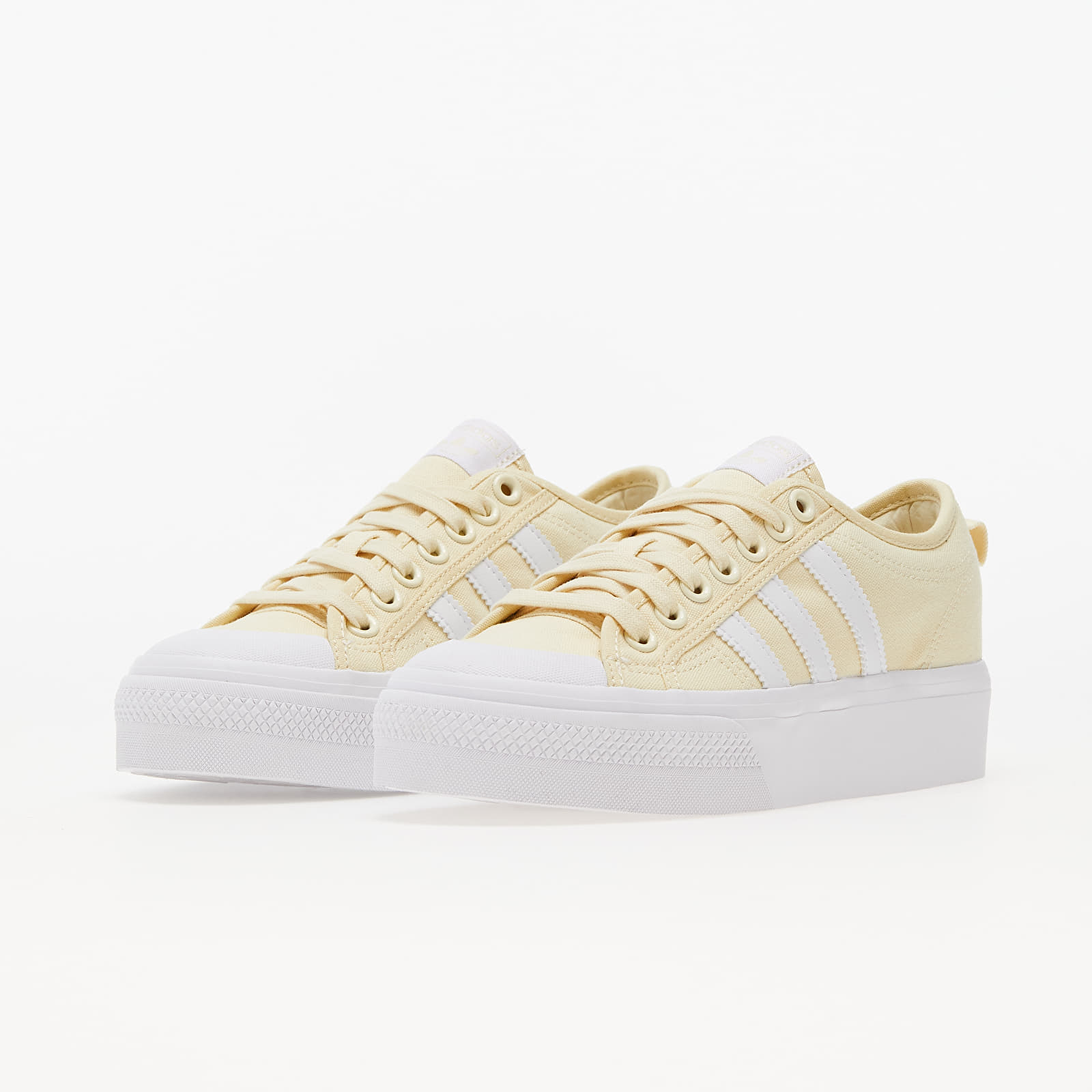 Women s shoes adidas Nizza Platform W Supplier Colour Ftw White Ftw White Footshop