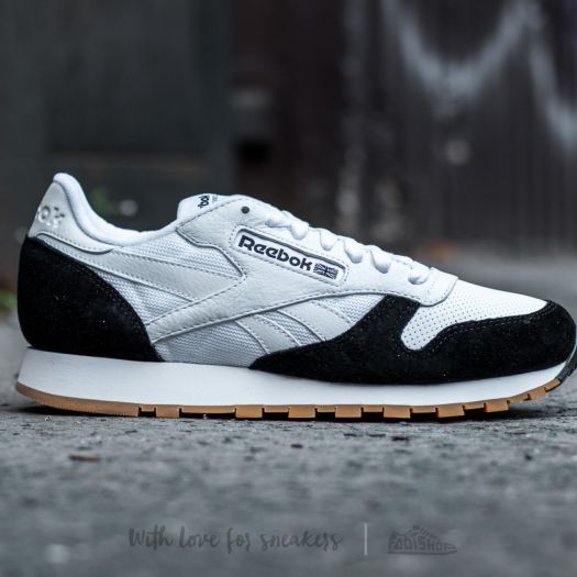 Manner Reebok Classic Leather Perfect Split White Black Gum Footshop