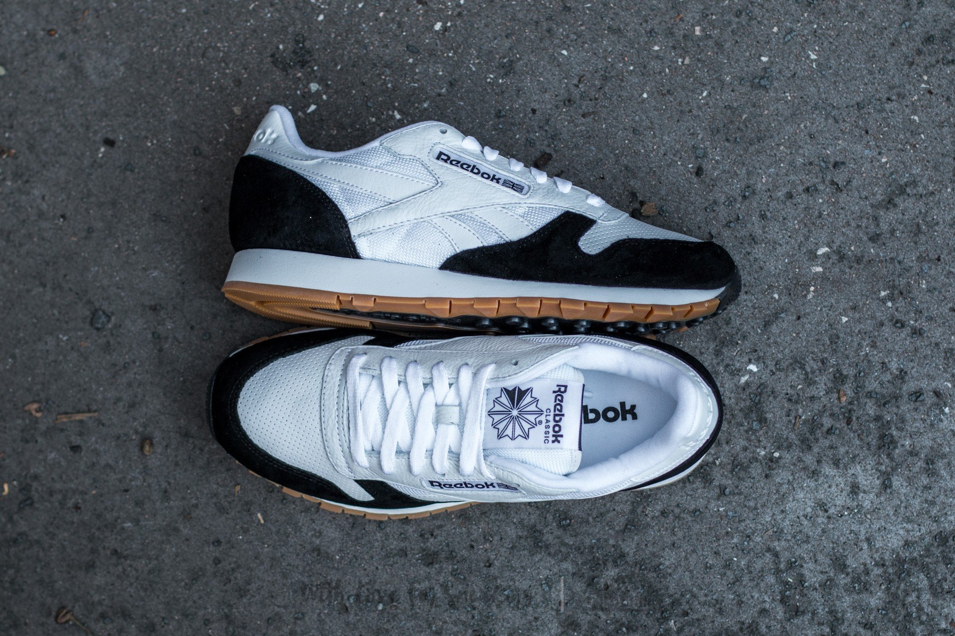 Men's shoes Reebok Classic Leather Perfect Split White/ Black-Gum