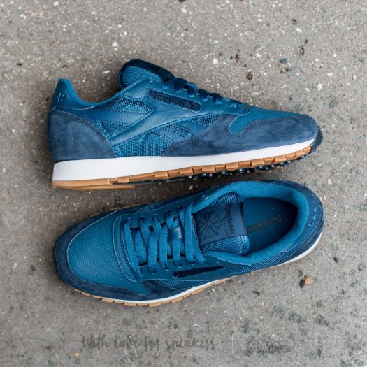 Reebok Classic Leather Perfect Split Noble Blue Collegiate Navy White Gum