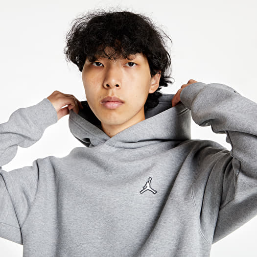 Hoodies and sweatshirts Jordan Essentials Men s Fleece Pullover Hoodie Carbon Heather Footshop
