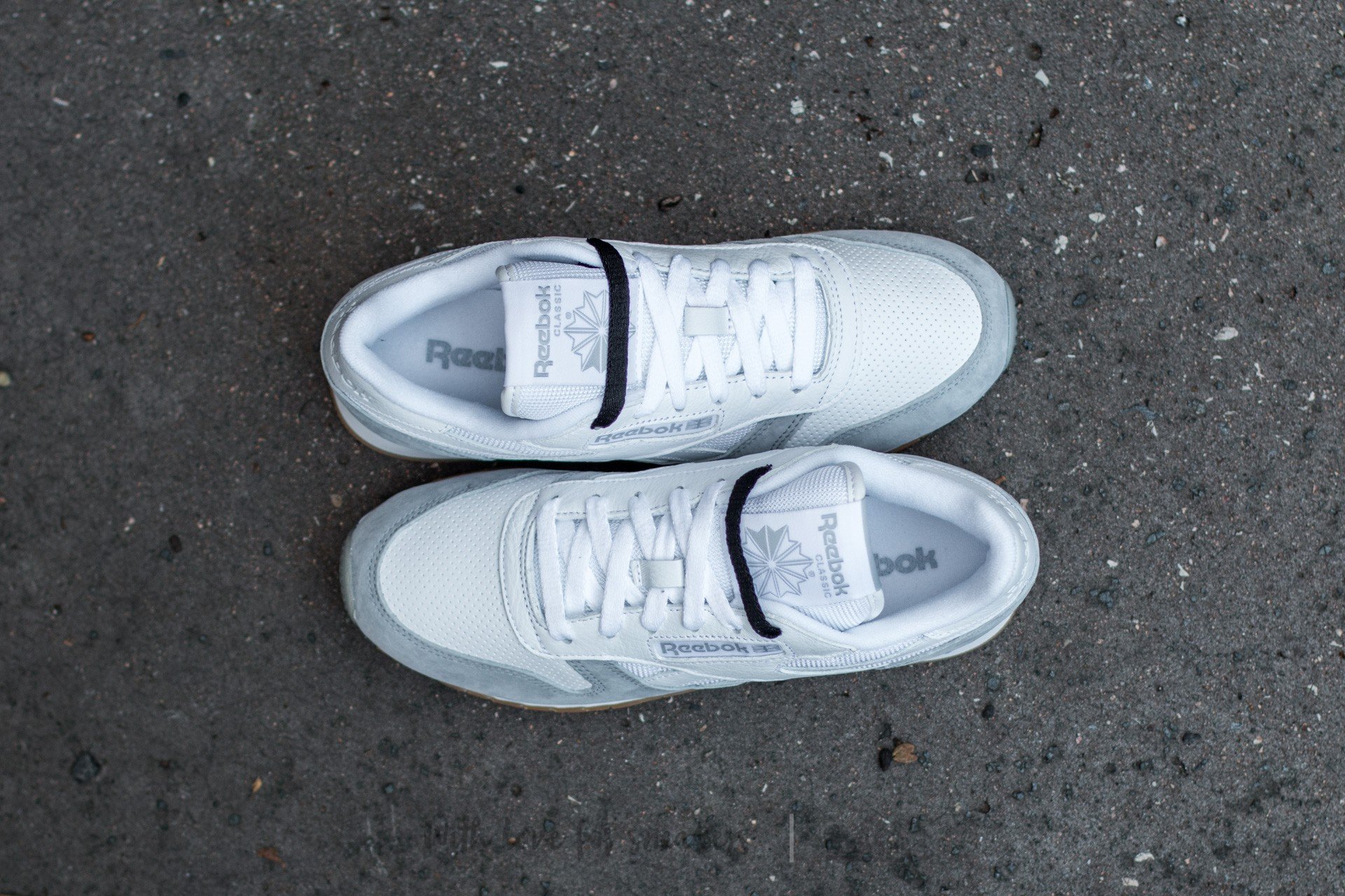 Naiste jalatsid Reebok Classic Leather Perfect Split White/ Grey/ Black