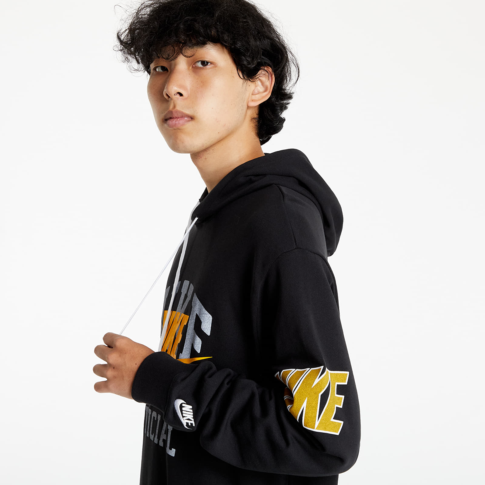 Hættetrøjer og sweatshirts Nike Sportswear M French Terry Pullover Hoodie Black
