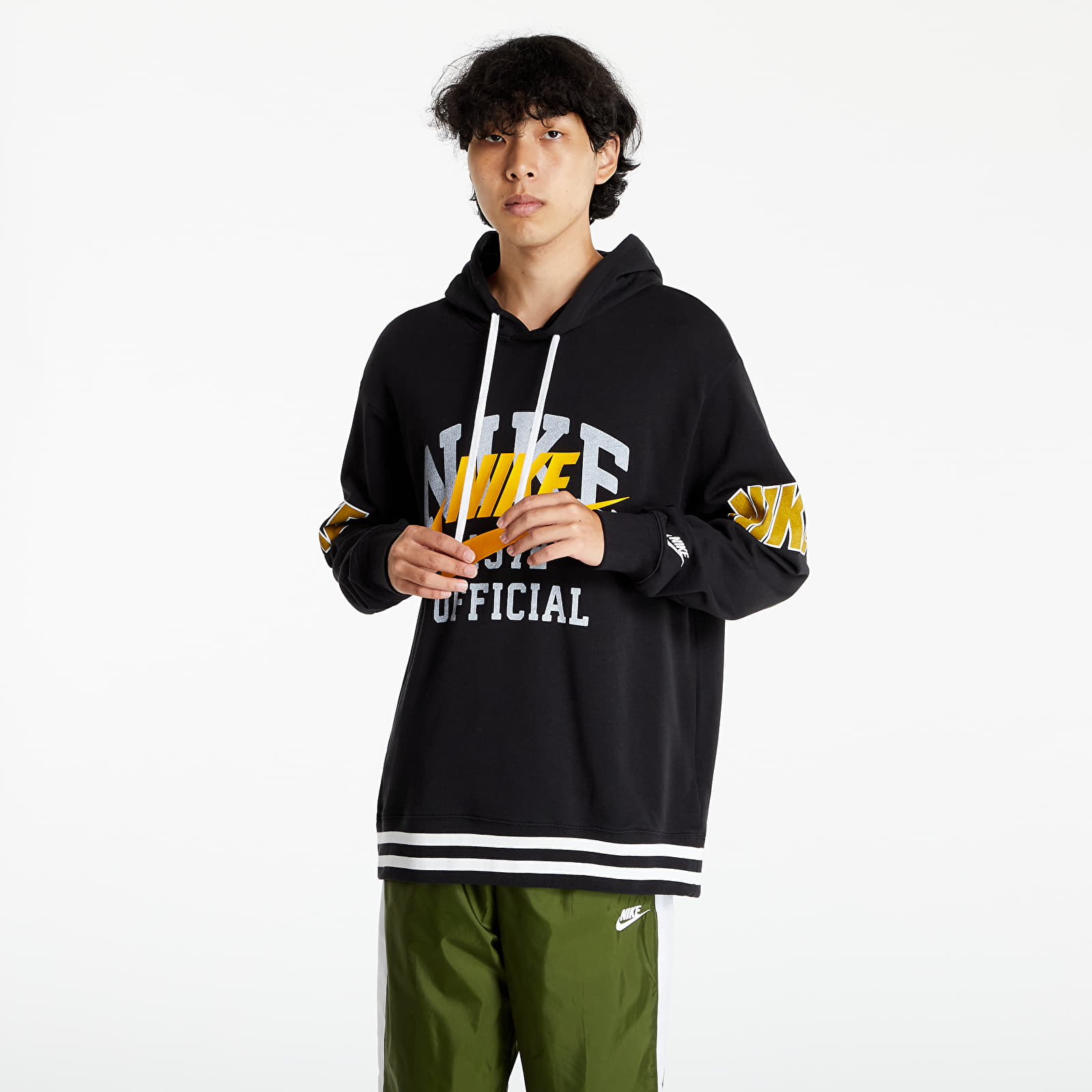 Hættetrøjer og sweatshirts Nike Sportswear M French Terry Pullover Hoodie Black