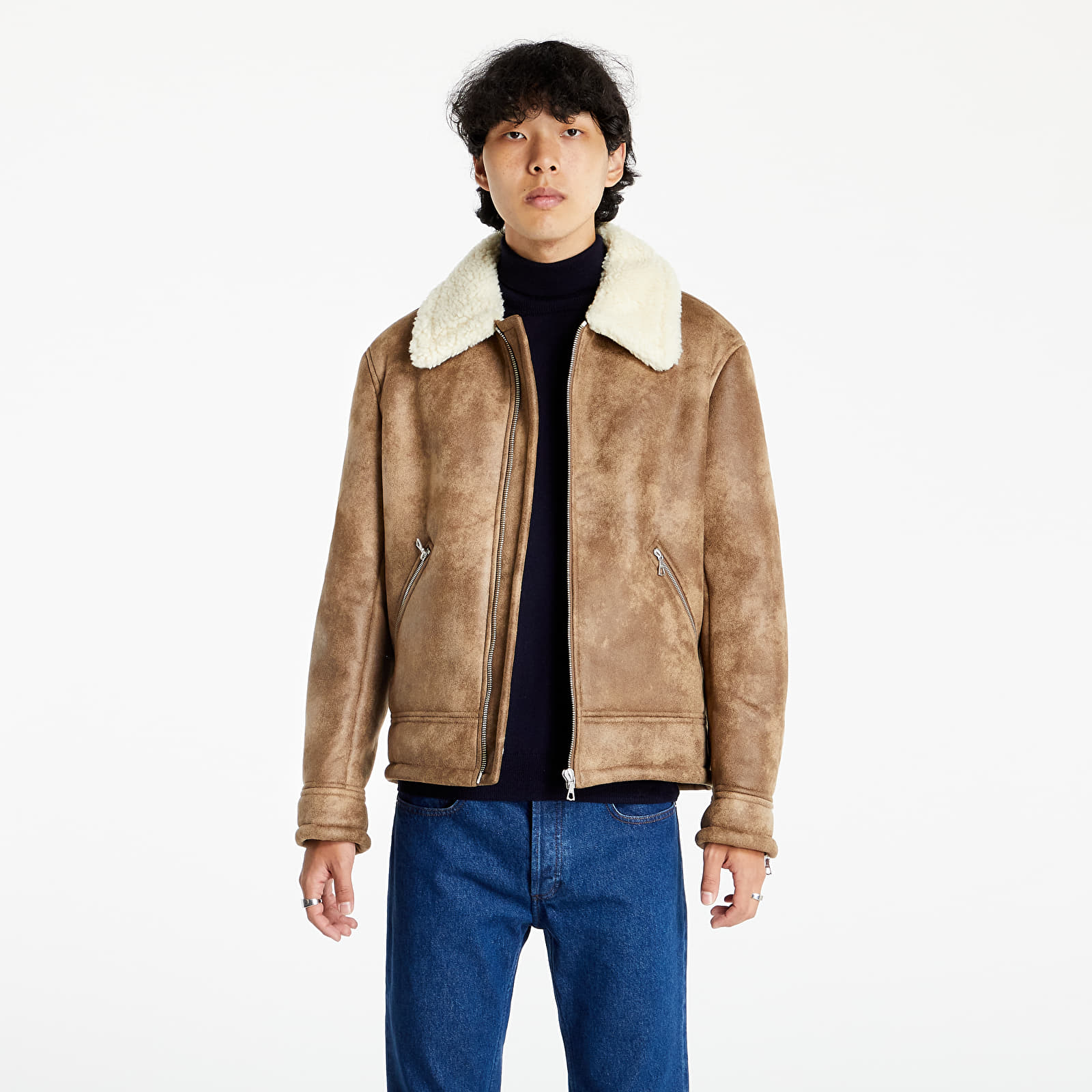 Apc shearling top