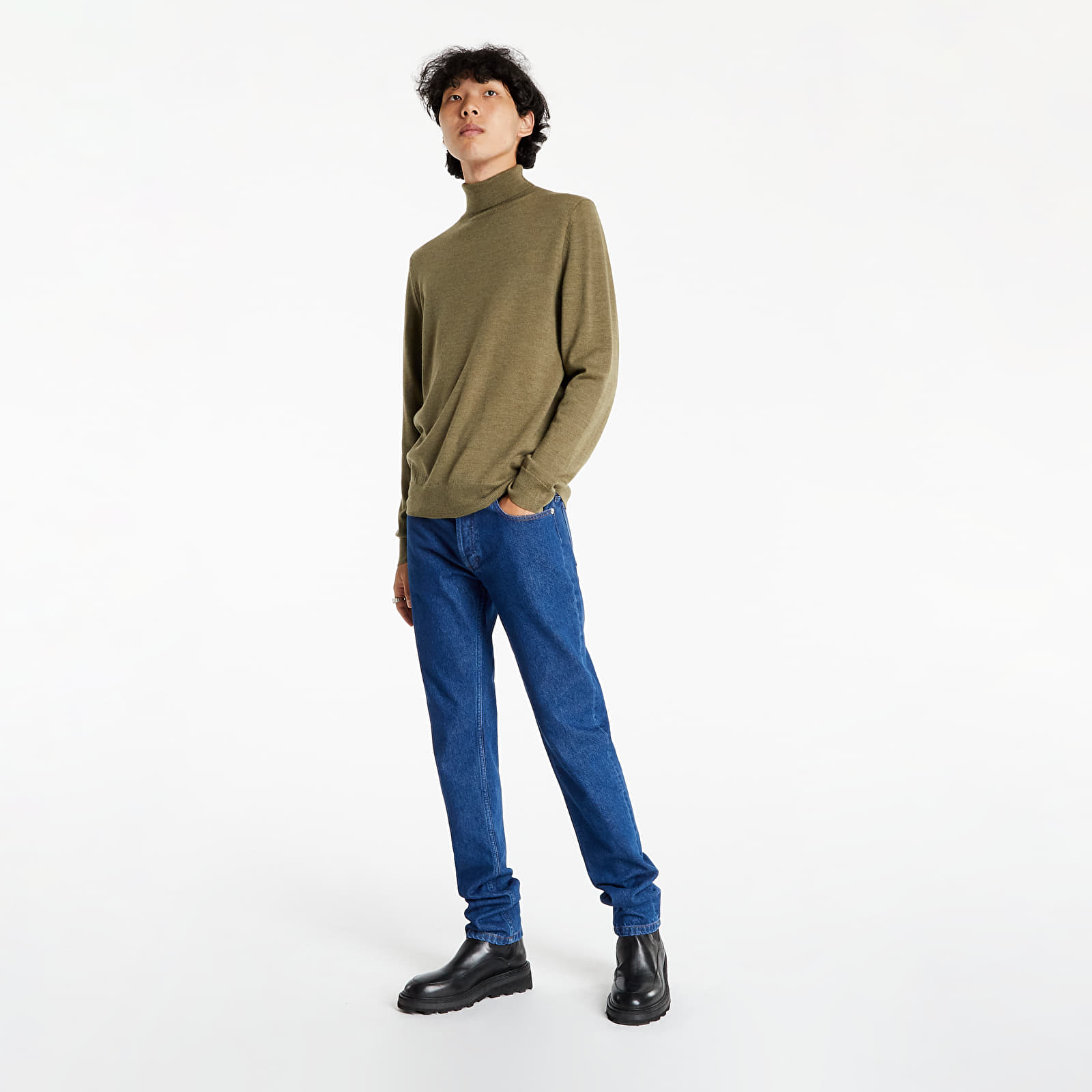 Pulovere A.P.C. Dundee Turtleneck Khaki