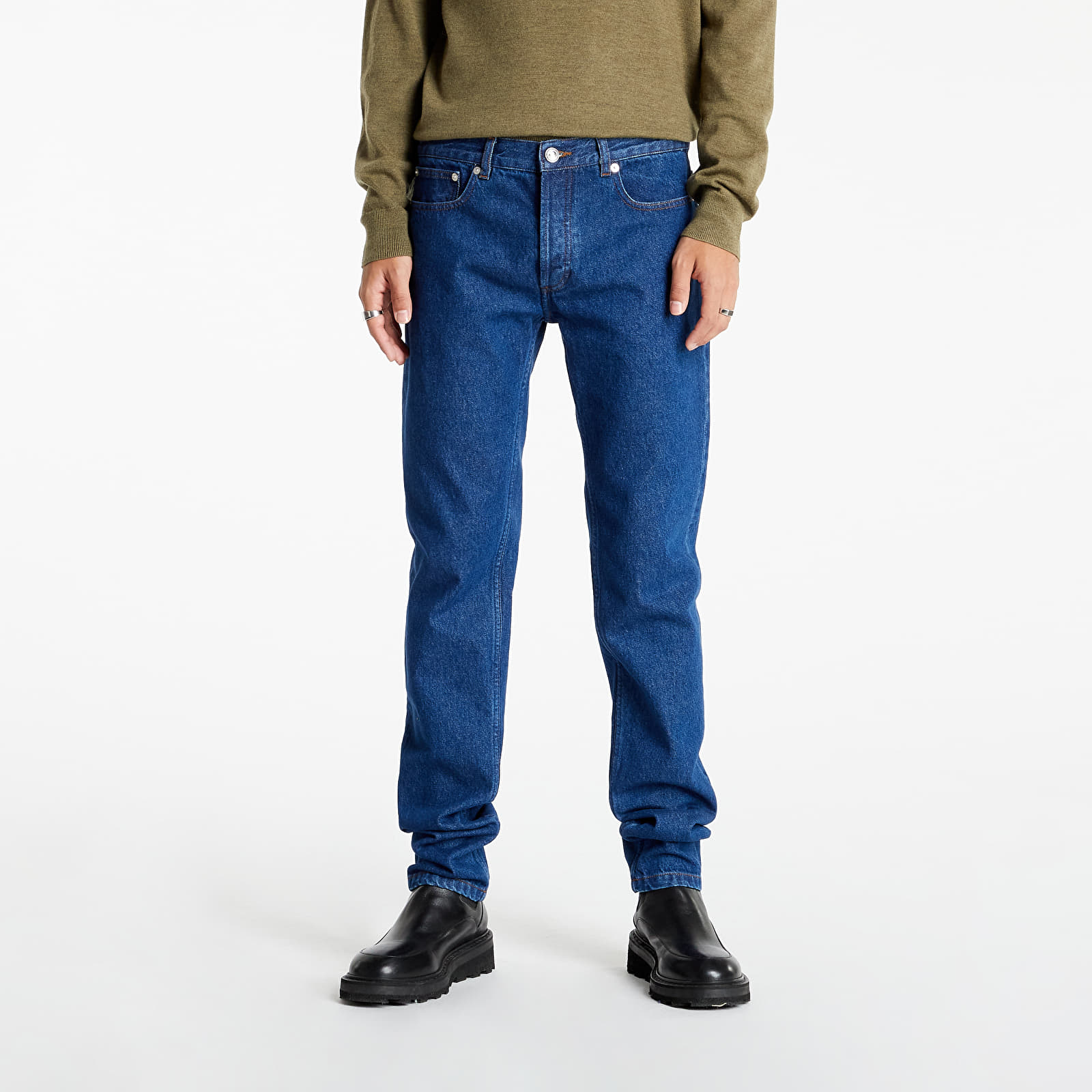 Kalhoty A.P.C. Petit New Standard Jeans Indigo