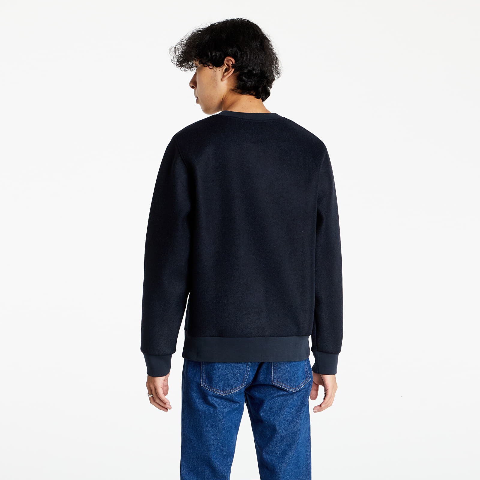 Dukserice A.P.C. Louis Sweatshirt Dark Navy
