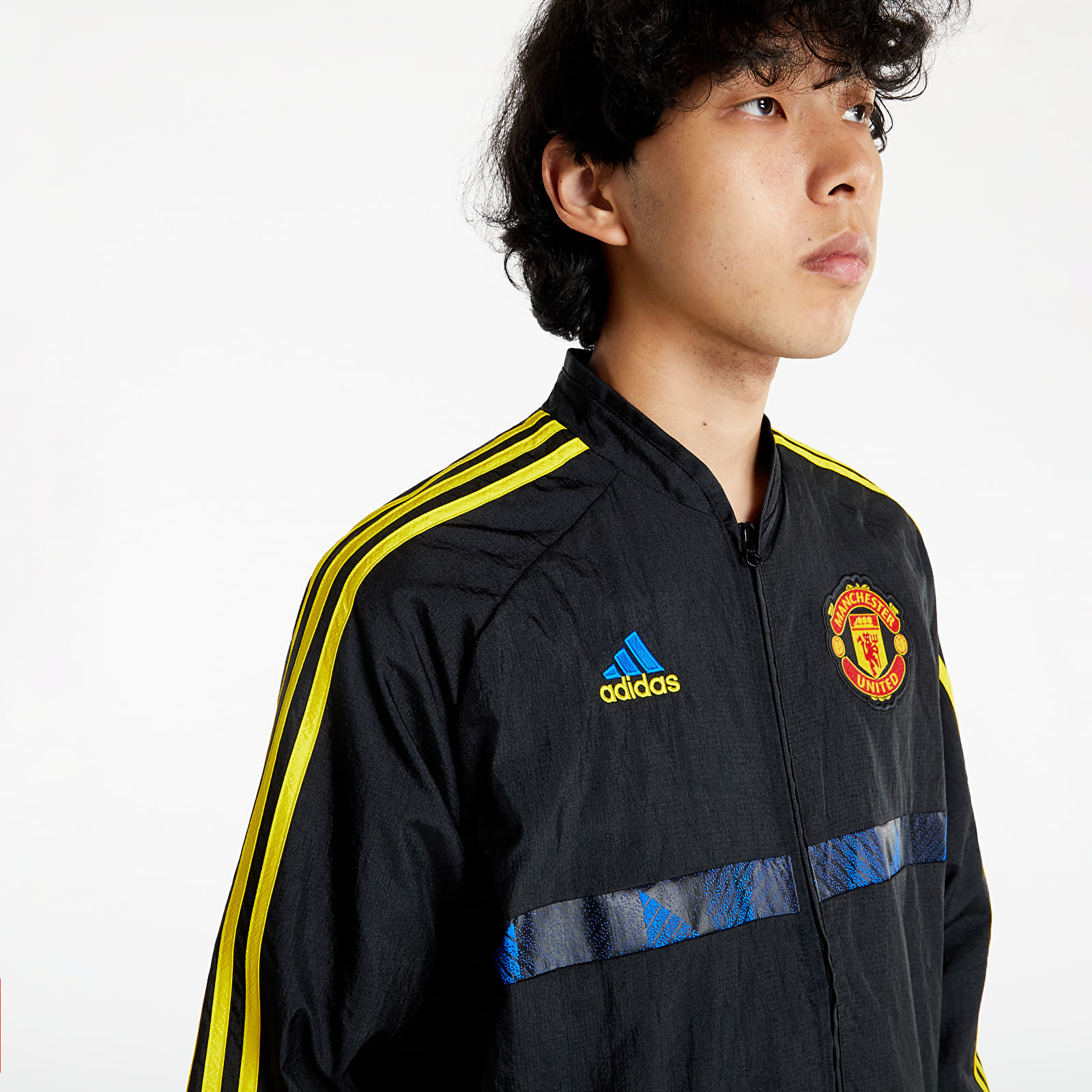 Jakker adidas Manchester United Icons Woven Jacket Black