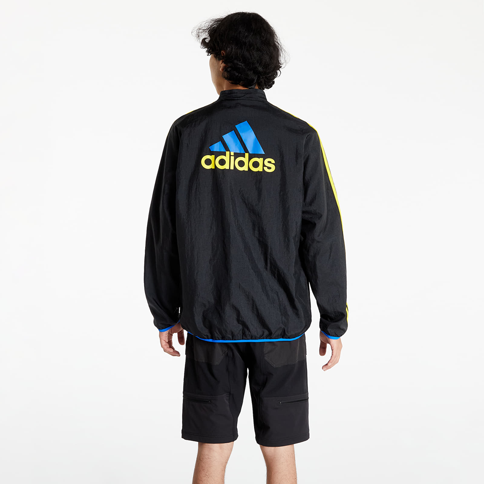 Jakker adidas Manchester United Icons Woven Jacket Black