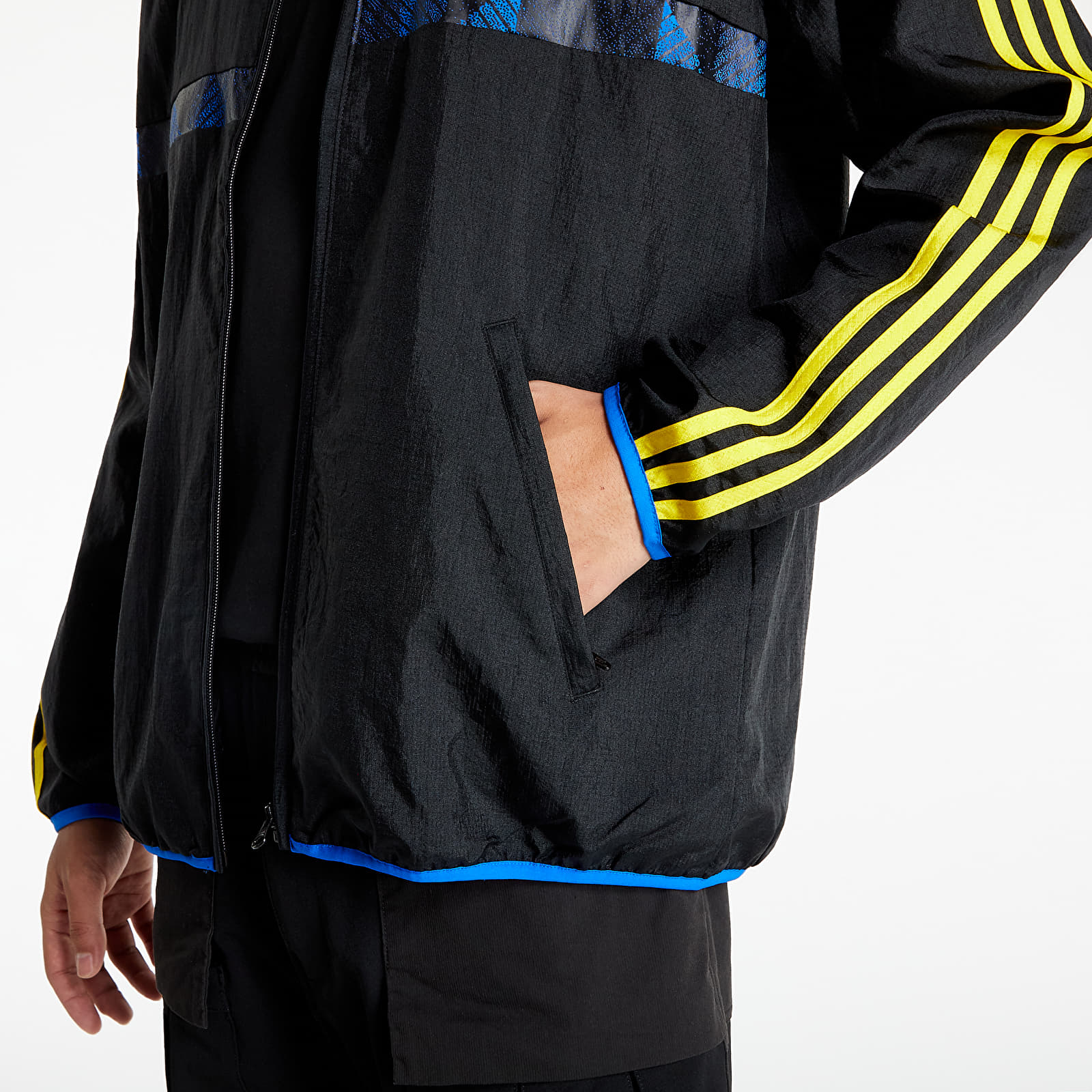 Jakker adidas Manchester United Icons Woven Jacket Black