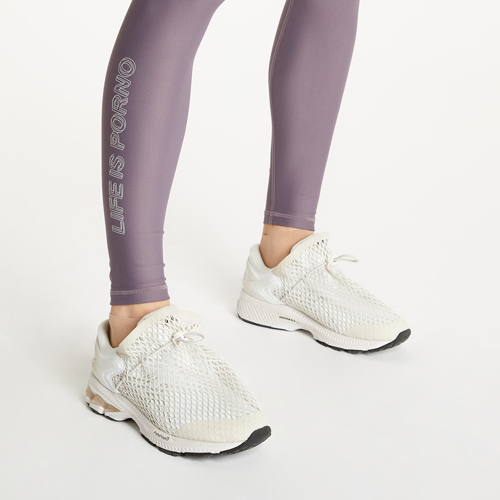 Legíny LIFE IS PORNO Magic Pants Mauve