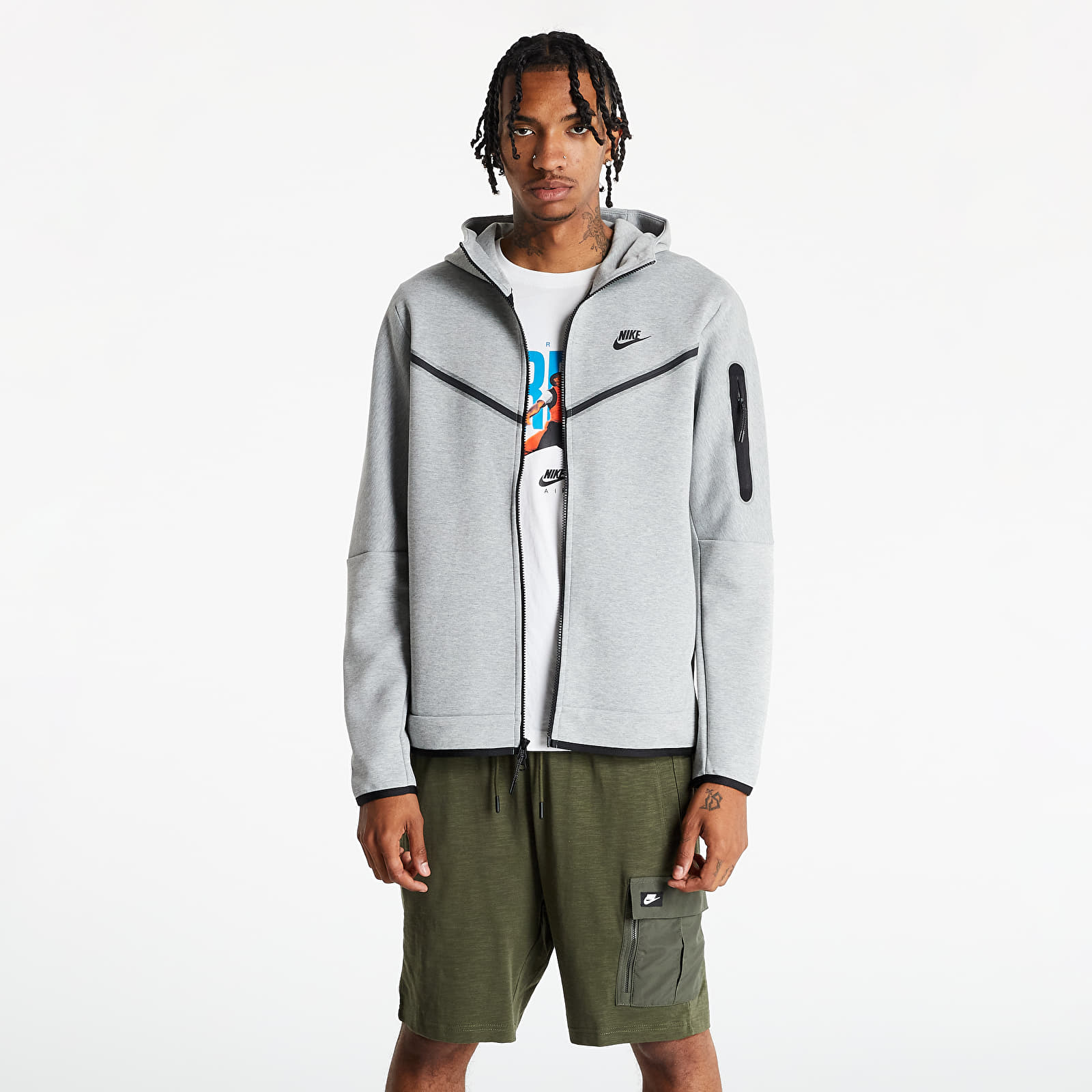 Nike tech fleece sweater grey store
