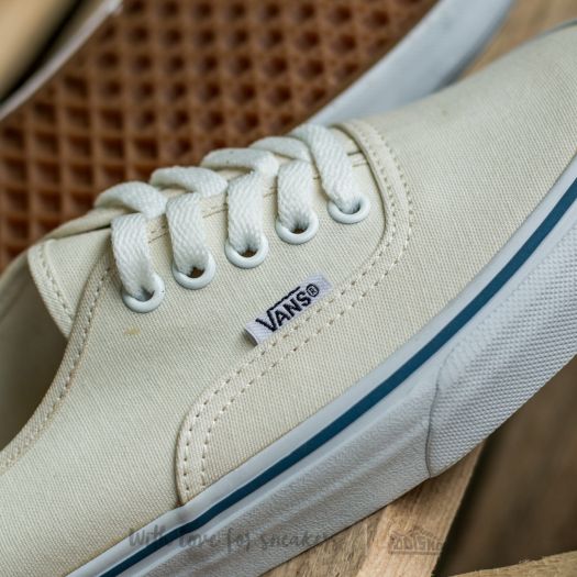 Vans authentic 2025 white blue stripe
